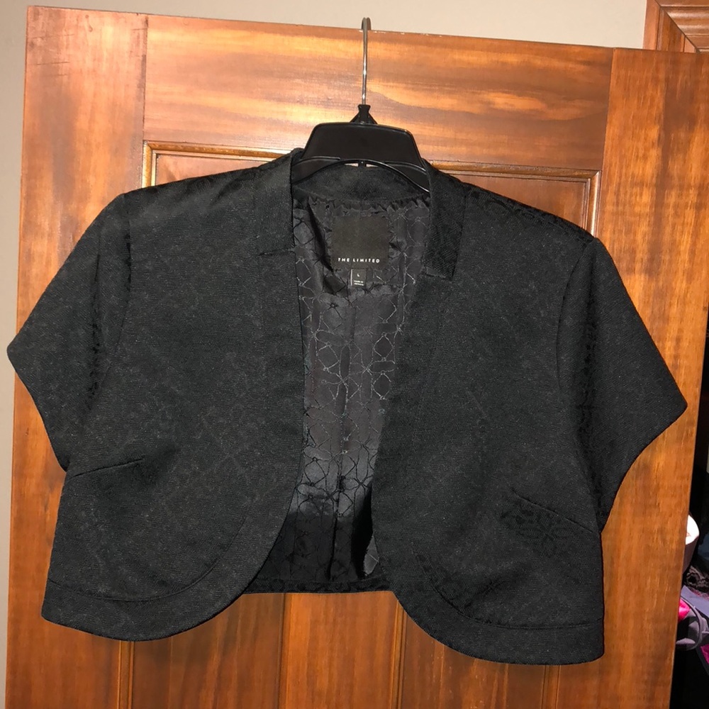 Dress cropped cardigan